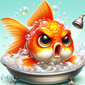 I Don't Wanna Bath - Grumpy Goldfish